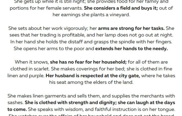 Proverbs 31 Printable Milk Honey Magazine