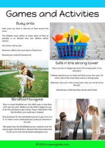 Proverbs Bible Lesson For Kids Trueway Kids