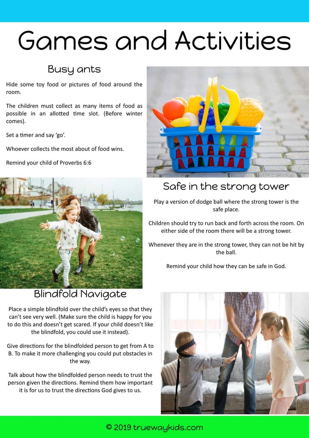 Proverbs Bible Lesson For Kids Trueway Kids