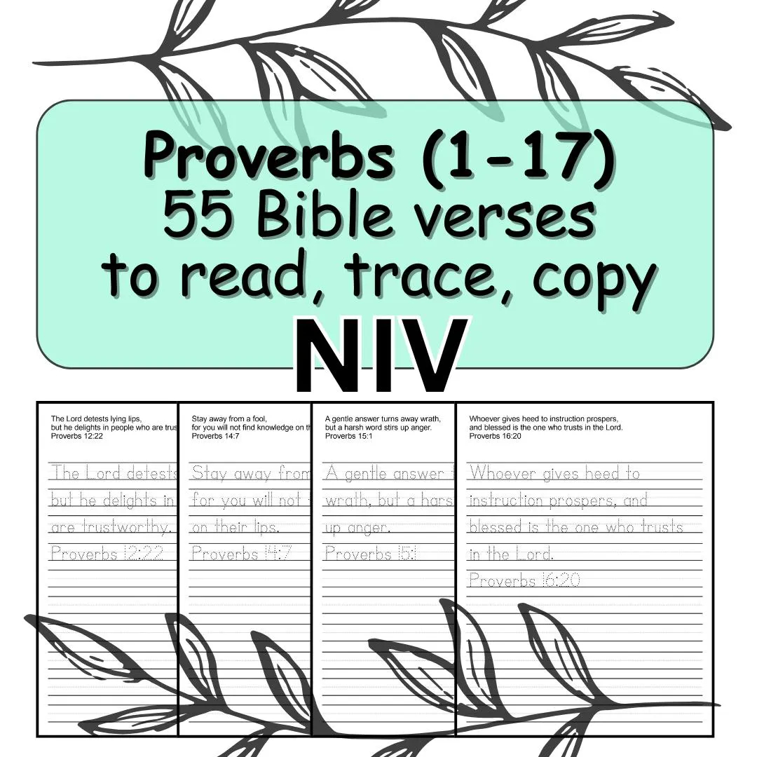 Free Printable NIV Bible Chapters