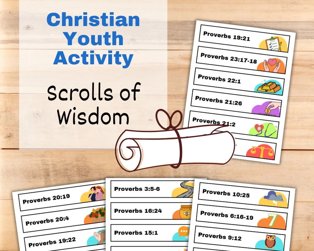 Free Printable Proverbs Bible Study Lessons for Youth