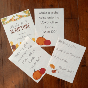 Psalm 100 Free Printables Wholehearted Homemaking