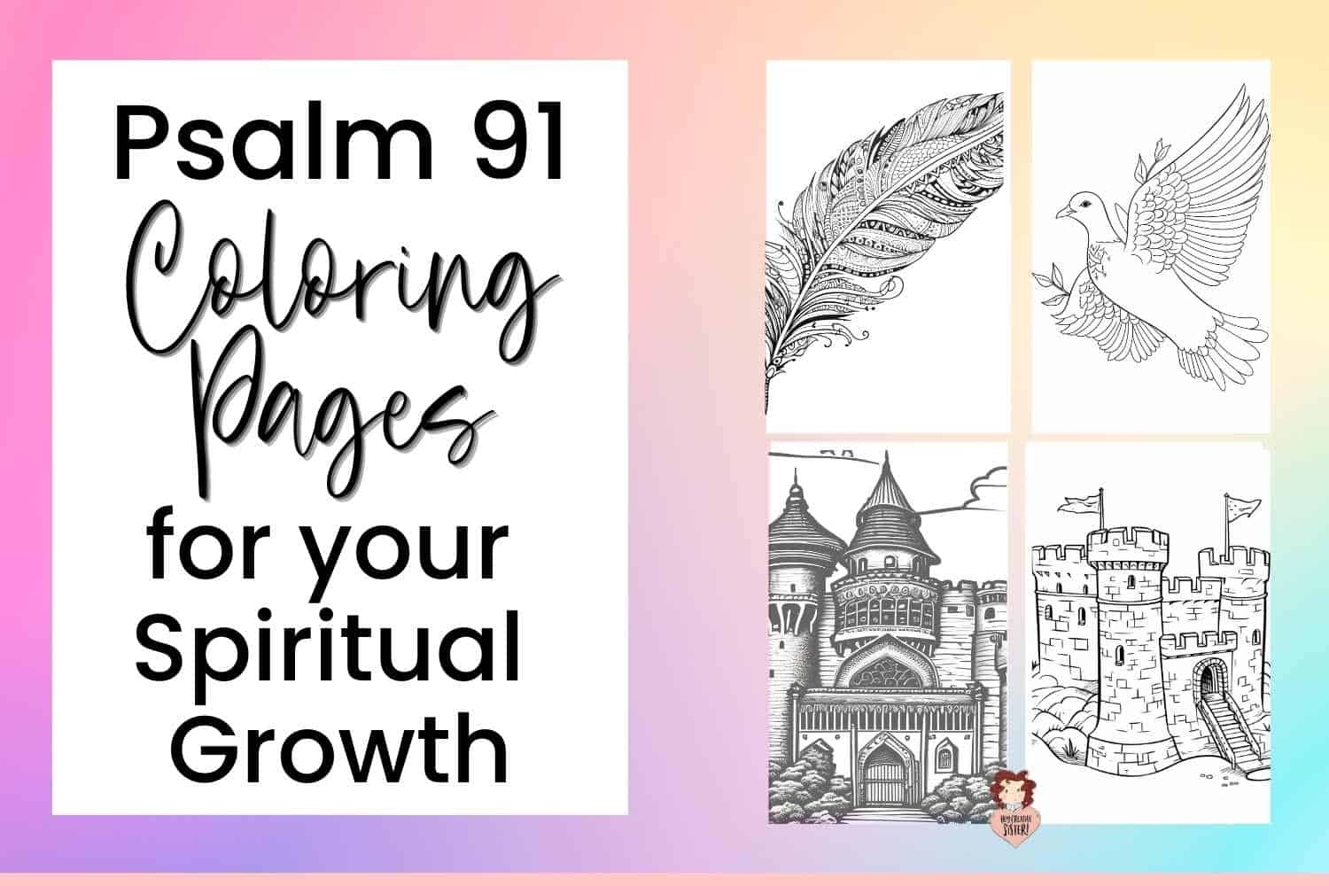 Psalm 91 Coloring Pages