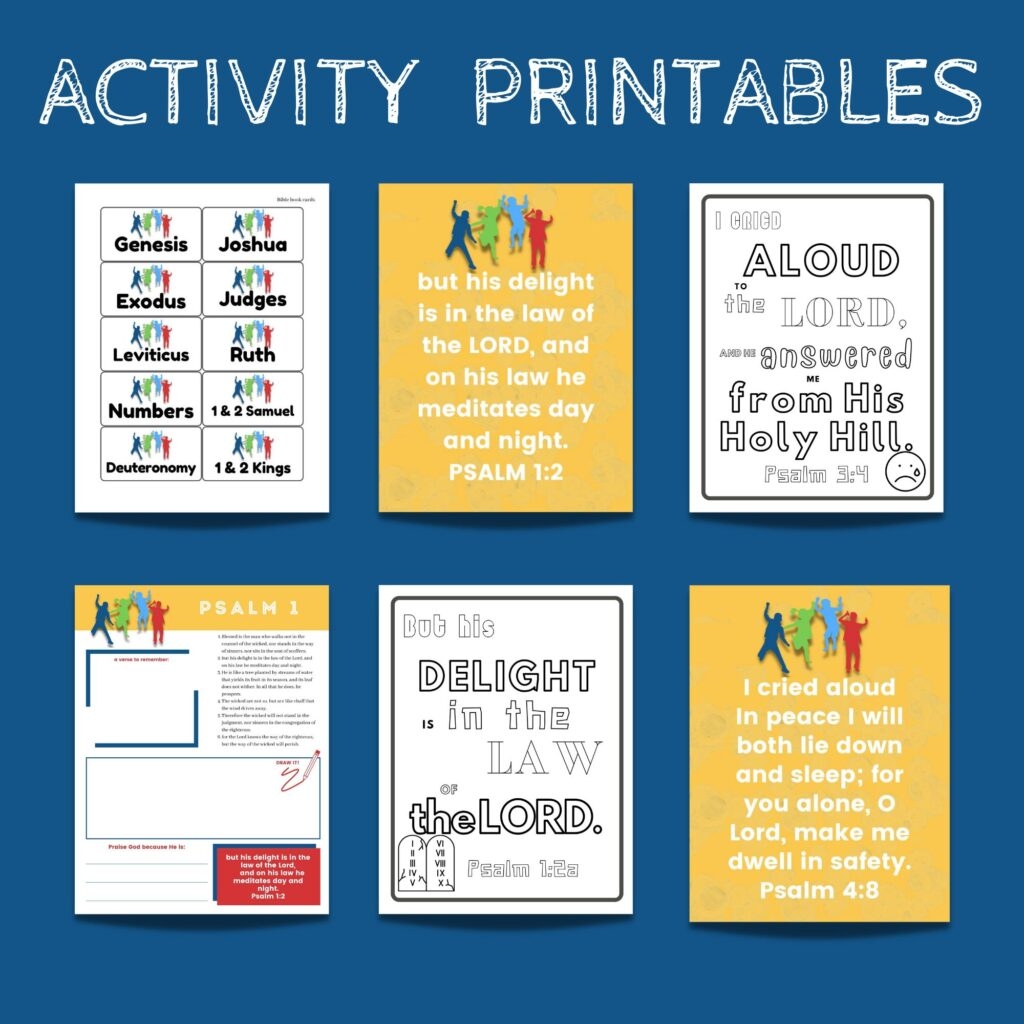 Psalms Sunday School Curriculum For Kids Ministry To Children