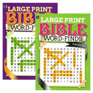 Puzzle KAPPA Large Print Bible Word Finds Book Michaels