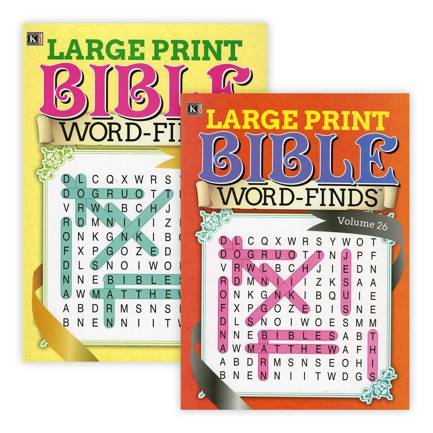 Puzzle KAPPA Large Print Bible Word Finds Book Michaels