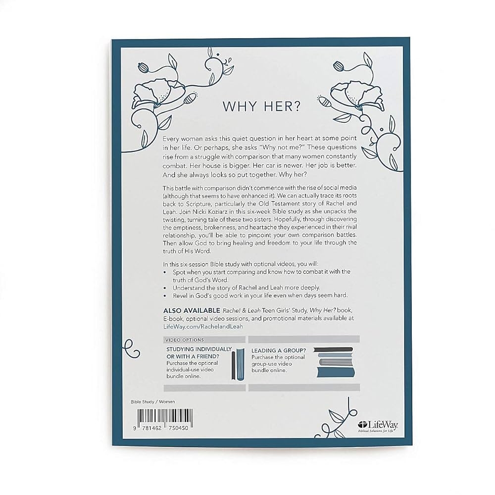 Rachel Leah Bible Study Book What Two Sisters Teach Us About Combating Comparison Koziarz Nicki 9781462750450 Amazon Books