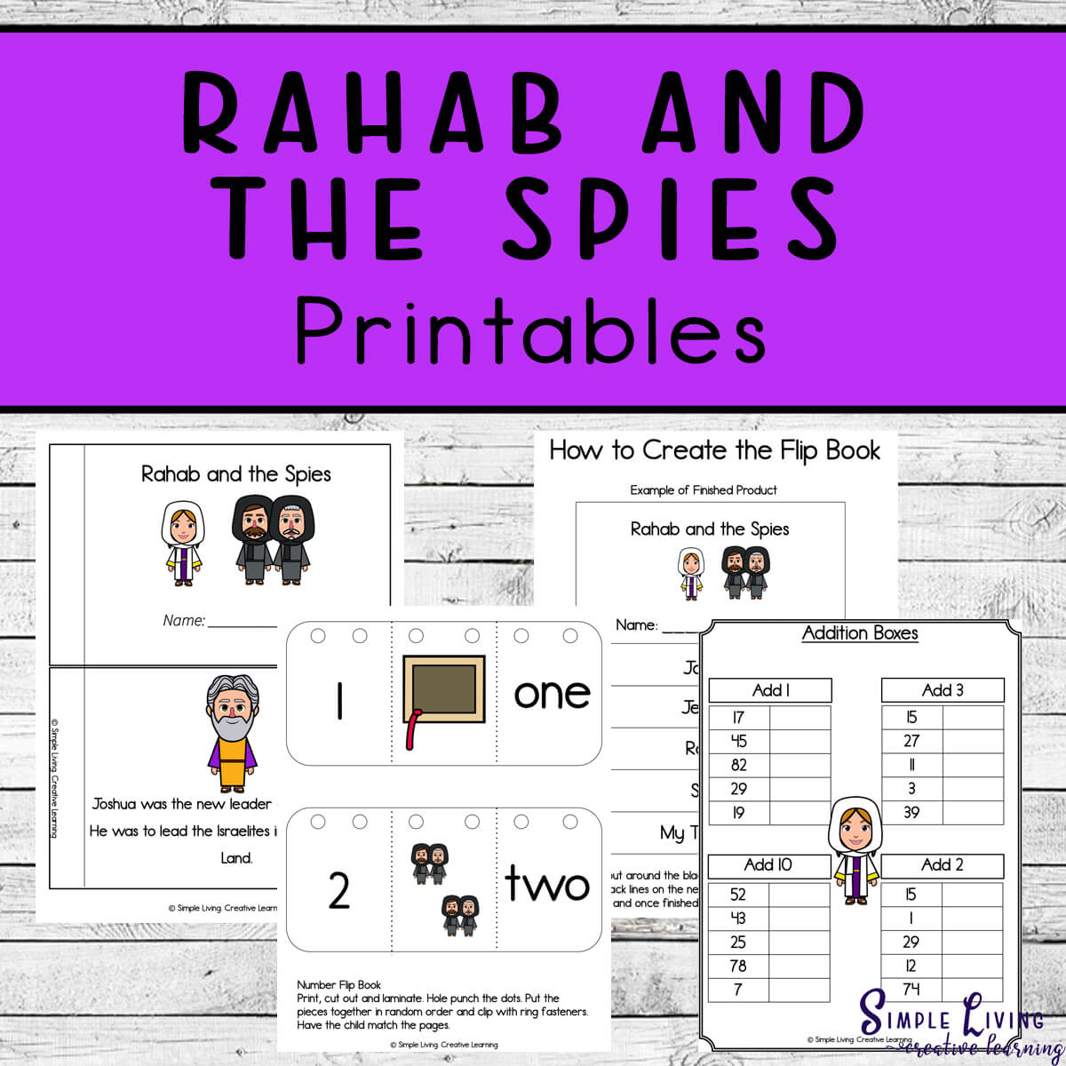 Rahab Bible Study Lesson Printable