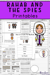 Rahab And The Spies Printables Simple Living Creative Learning