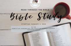 Read The Bible In A Year Homestead Homemaking Amy K Fewell Homesteading For The Kingdom