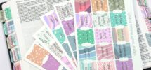 Reformation Study Bible App Buy Lainated Bible Tabs For Woen And Girls Large Print Easy To Read Rose Gold Bible Tabs