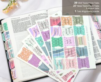 Reformation Study Bible App Buy Lainated Bible Tabs For Woen And Girls Large Print Easy To Read Rose Gold Bible Tabs
