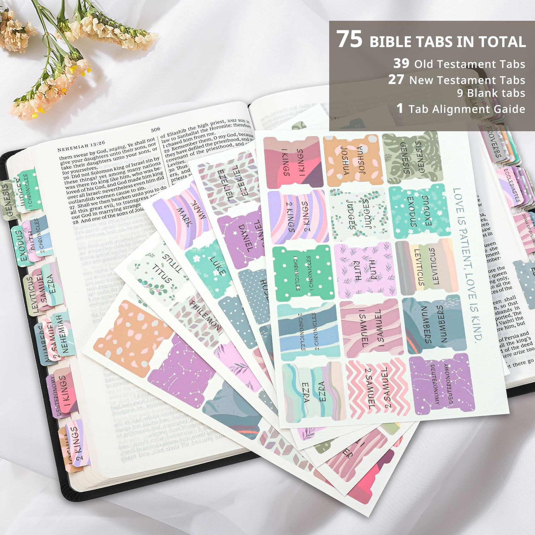 Reformation Study Bible App Buy Lainated Bible Tabs For Woen And Girls Large Print Easy To Read Rose Gold Bible Tabs