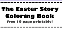 Religious Easter Coloring Pages Mary Martha Mama