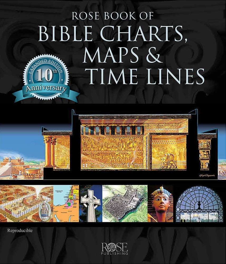 Rose Book Of Bible Charts Maps And Time Lines Rose Publishing 6012723723917 Amazon Books