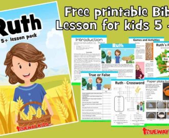 Ruth 5 10 Year Old Bible Lesson Pack Trueway Kids