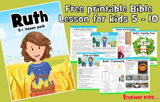 Ruth 5 10 Year Old Bible Lesson Pack Trueway Kids