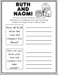 Ruth And Naomi Bible Study Classful