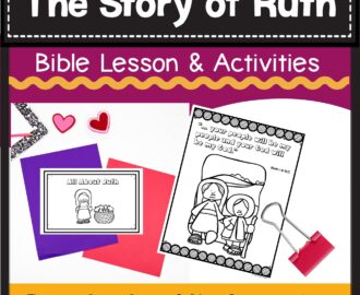 Ruth Bible Lesson And Activities Made By Teachers