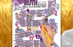 Ruth Bible Scavenger Hunt Old Testament Bible Trivia Printable Book Of Ruth Naomi Boaz Lineage Of Jesus Bible Study Bible Questions Etsy