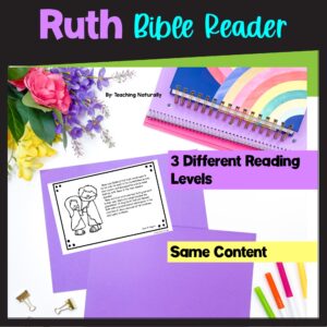 Ruth Bible Story Reader Printable Booklet Made By Teachers