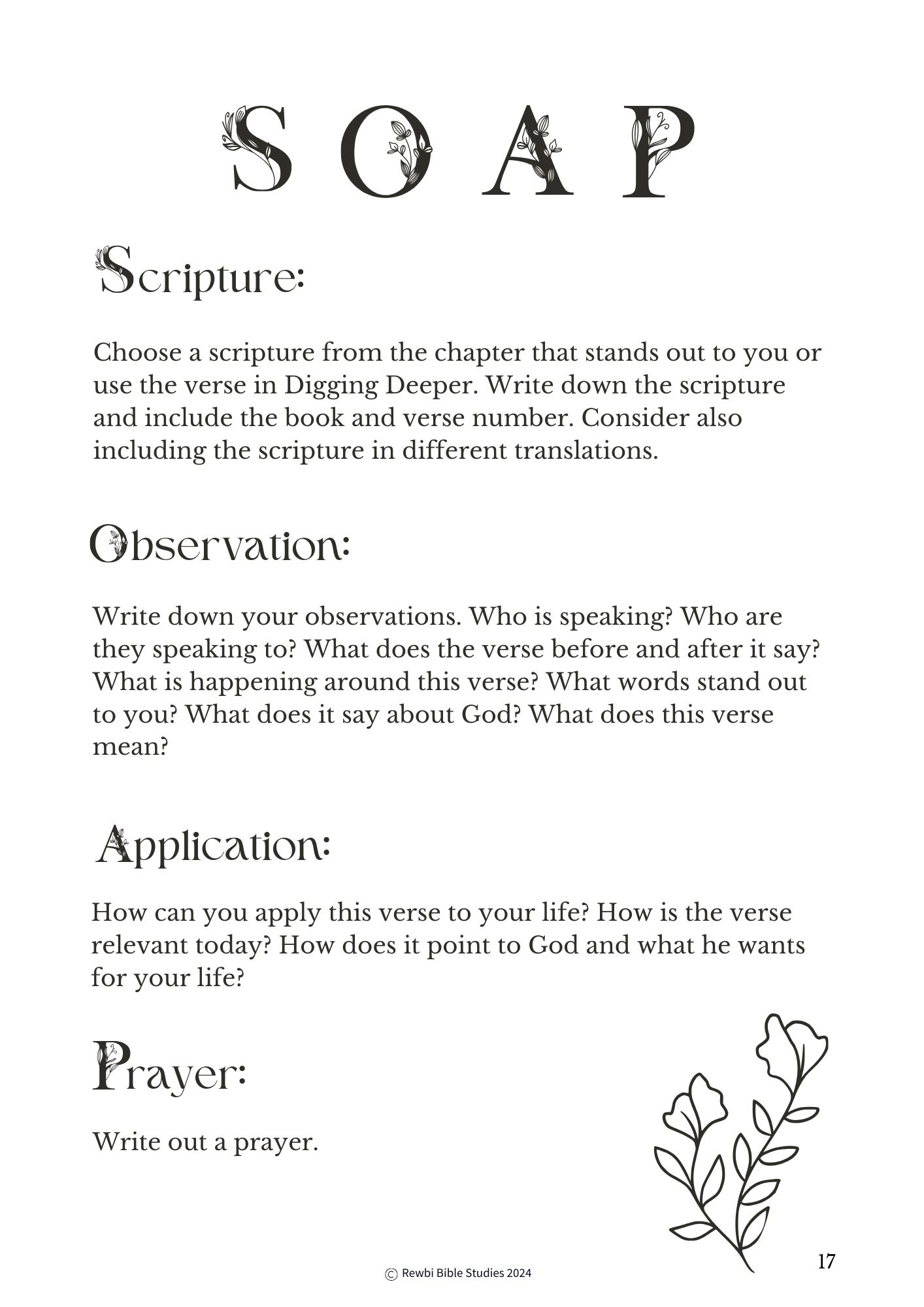 Free Printable Ruth Bible Study for Adults