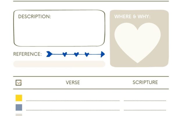S O A P Note Bible Study Sheets For WOMEN