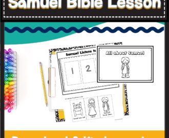 samuel bible lesson and activities for kids