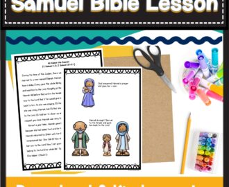 Samuel Bible Lesson And Activities For Kids Made By Teachers