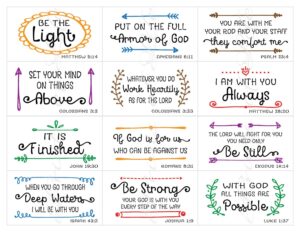 Scripture Cards With Bible Verses Bible Verse Cards Printable Educational Printable Worksheets Bible Verse Cards For Kids