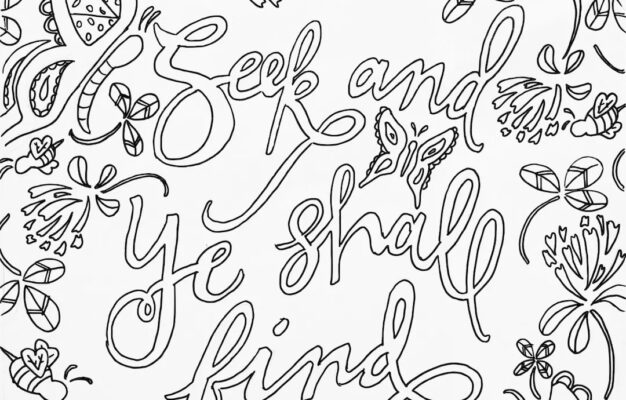 Scripture Coloring Page Adult Coloring Meditation Devotional Coloring Page Matthew 7 Bible Verse Coloring Page Etsy