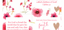 Scripture LOVE Printables Morning Motivated Mom