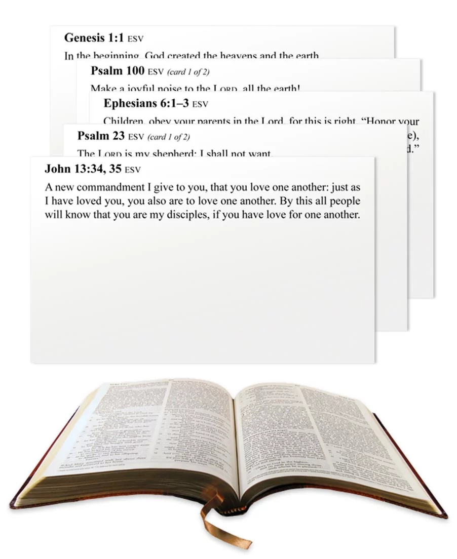 Scripture Memory Verse Cards Simply Charlotte Mason