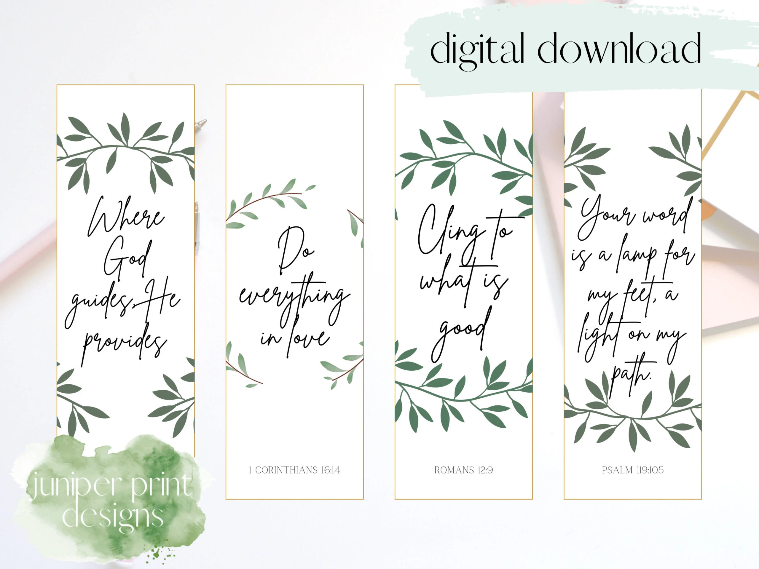 Scripture Printable Bookmarks Printable Bible Bookmarks 