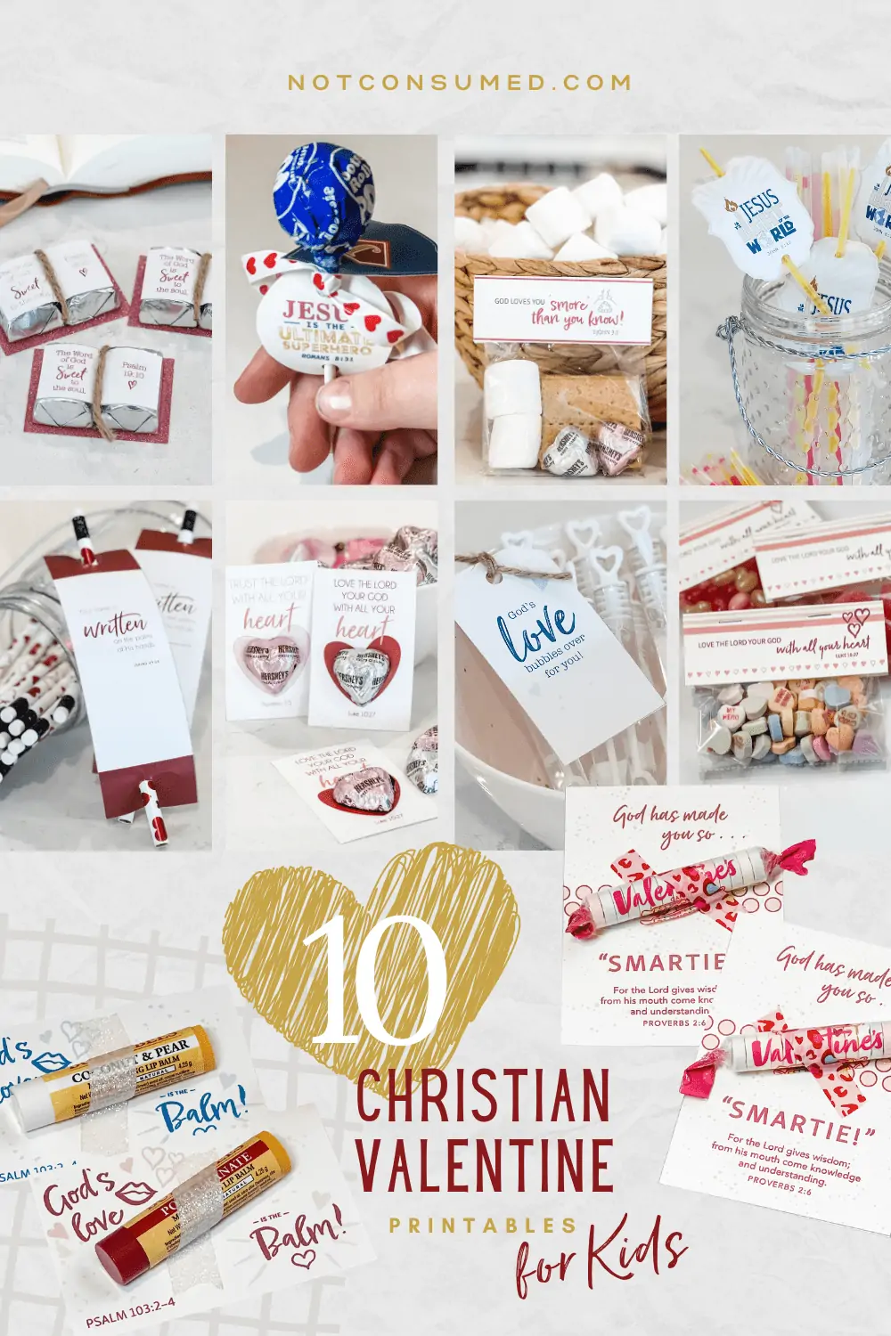 Scripture Valentines Free Printable Bible Verses