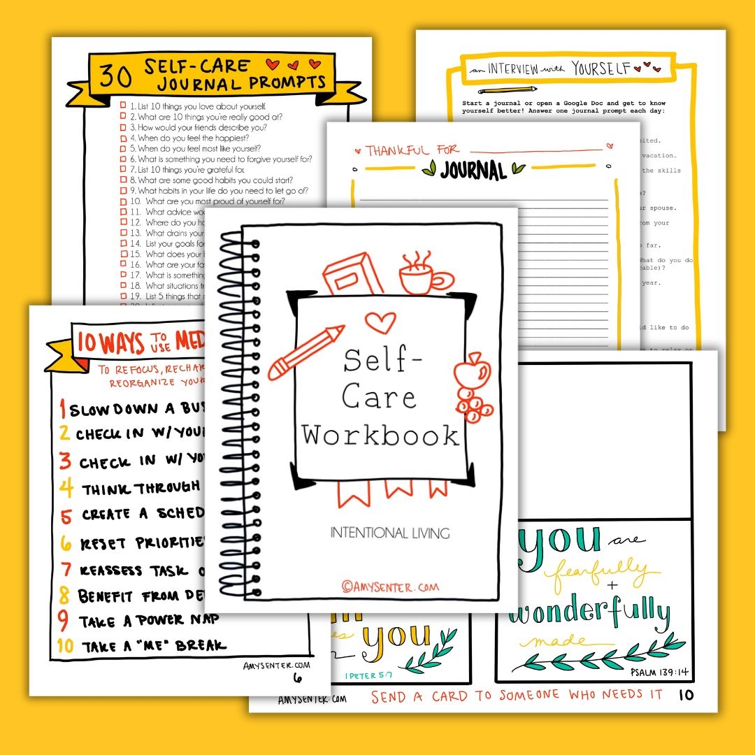 self care bible study workbook