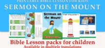 Sermon On The Mount Bible Lesson For Kids Trueway Kids