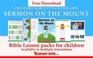 Sermon On The Mount Bible Lesson For Kids Trueway Kids