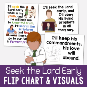 Shop Seek The Lord Early Flip Chart Primary Singing