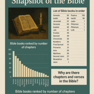 Snapshot Of The Bible Book Order Chapters And Verses
