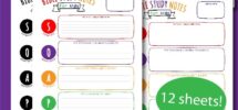 soap bible study notes for kids printable wildly anchored faith family homeschool