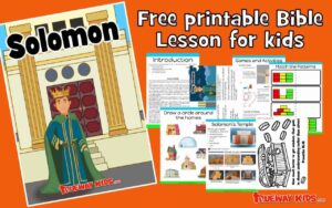 solomon free bible lesson for kids trueway kids
