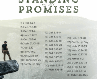 Standing On The Promises Scripture Writing Plan January 2025 Elihu s Corner