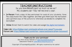 Summary On The Book Of Ruth Overview Activity Made By Teachers