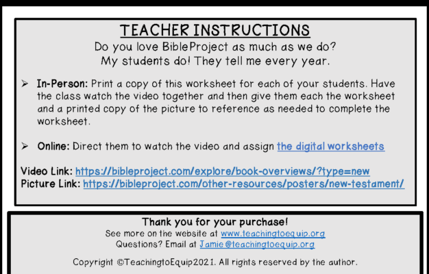 Summary On The Book Of Ruth Overview Activity Made By Teachers