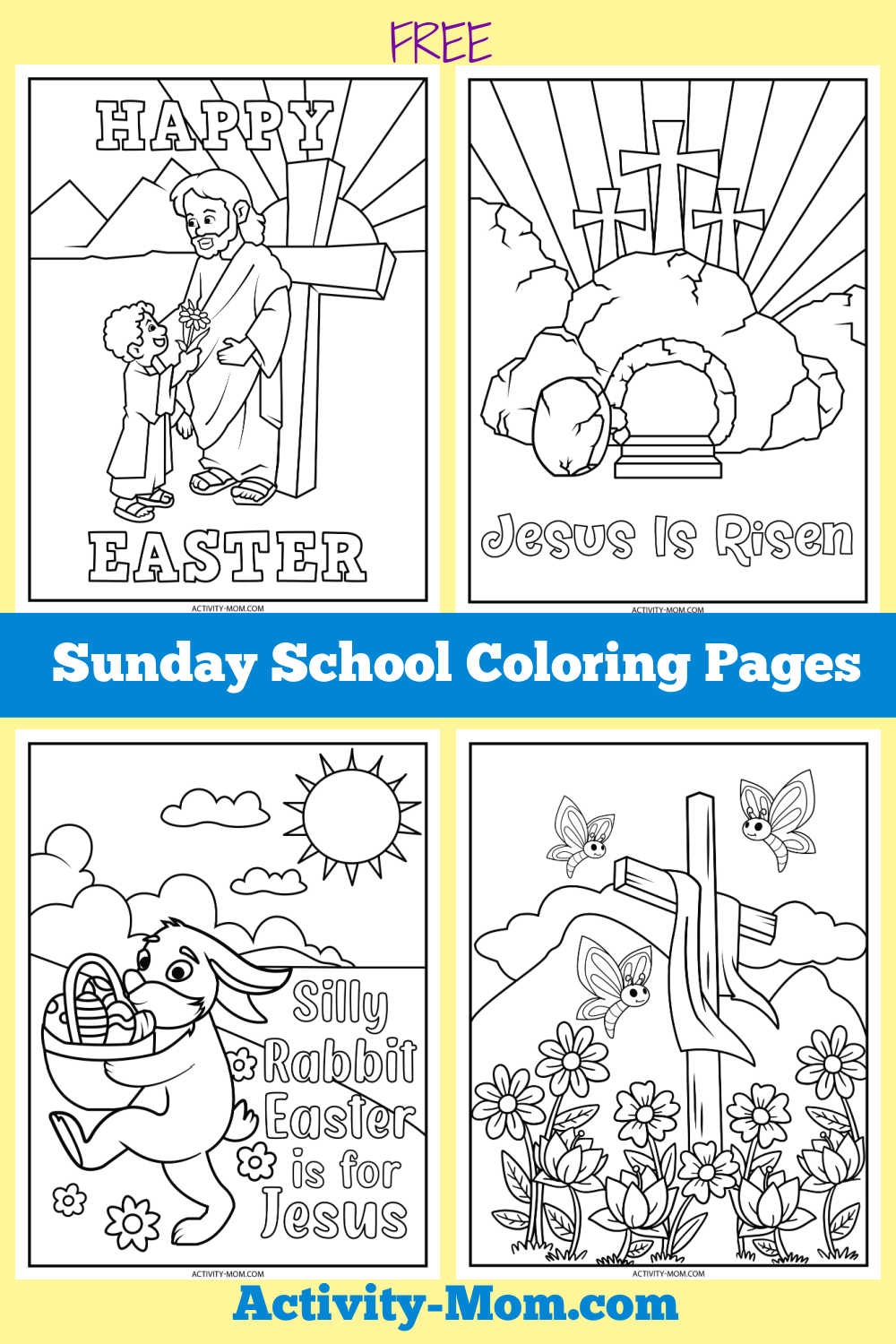 Free Printable Bible Color by Number