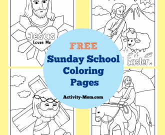 Sunday School Coloring Pages free Printable The Activity Mom