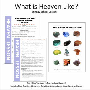 Sunday School Lesson For Kids What Is Heaven Like Amped Up Learning