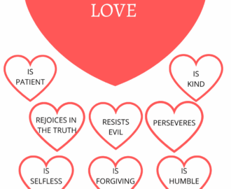 Sunday School Valentine s Lesson 1 Corinthians 13 Out Upon The Waters