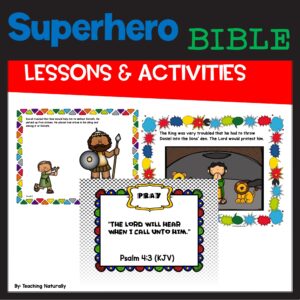 Superhero Bible Lessons And Activities For Kids Week VBS Classful